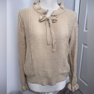 YEMAK Women's Long Sleeve Crewneck Casual Soft Knit Pullover Sweater